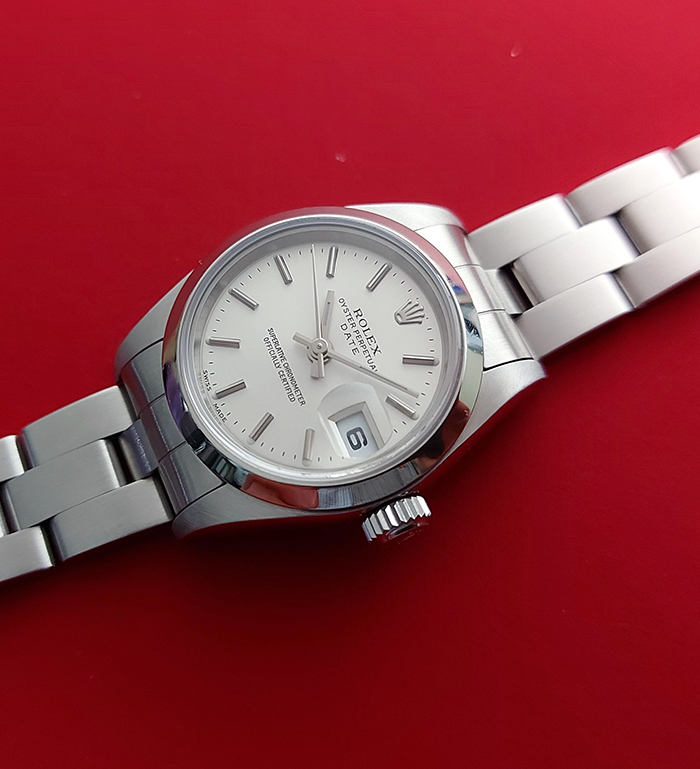 2004 Ladies Rolex Oyster Perpetual Date Wristwatch Ref. 79160